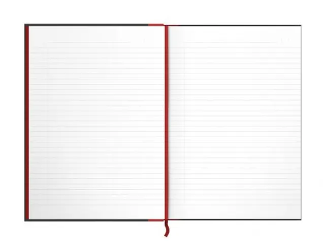 Cahier Oxford Black n’ Red A4 96 feuilles ligné assorti