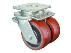 Zwenkwiel Rem Velg Gietijzer Pu-Band Øxb 100/2x38mm 590kg