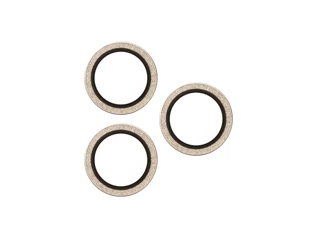 PanzerGlass Hoops Camera Lens Protector Glitter Gold iPhone 17 Pr