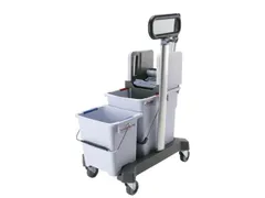 UltraSpeed Pro Starterkit, Dubbele emmer (25 en 8 L), Grijs