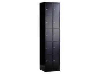 lockerkast cil.slot 1950x460x480mm 2x5 vakken RAL7016 front RAL7016 - 1