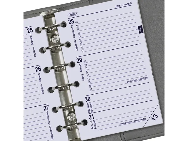 Agendavulling 2026 Kalpa Pocket 7dagen/2pagina's