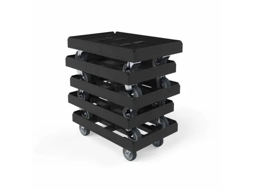 dolly,draagverm. 300kg,laadvl. LxB 602x402mm,platform doorbroken