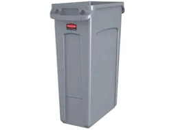 Rubbermaid afvalcontainer Slim Jim 87 liter grijs