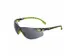 Lunettes de sécurité 3M Solus, vert/noir, lentille grise, à l'unit