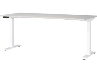 Elektrisch ihv bureau,HxBxD 720-1200x1800x800mm,blad lichtgrijs - 1