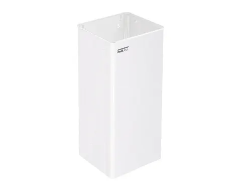 Poubelle ouverte PP1080 80 litres Blanc