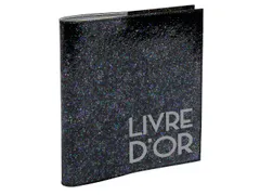 Gasteboek 140p.zilv 21x19cm STRASS geass