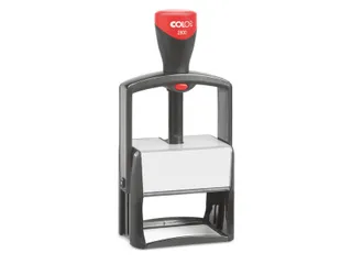 Tekststempel Colop 2800 +bon 10regels 68x49mm zwart - 3
