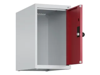 opzetkast,v. locker,1vak.,vak B 300mm,HxBxD 500x300x500mm,vleugeldeur - 2