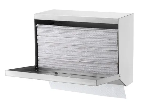 Rvs Handdoekdispenser Klein C-vouw Z-vouw
