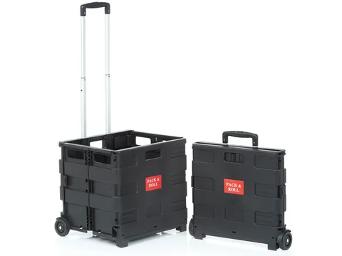 Opvouwbaar krat Seco Zwart tot 35kg