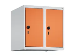 opzetkast,v. locker,2vak.,vak B 250mm,HxBxD 500x500x500mm,vleugeldeur