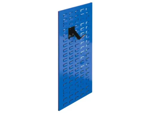 Gesleufde Plaat Staal Hxb 2000x450mm Staand Ral 5010 Gentiaanblauw