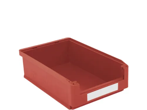 Zichtbakken Hxbxd 145x313x500/450mm Pp Rood