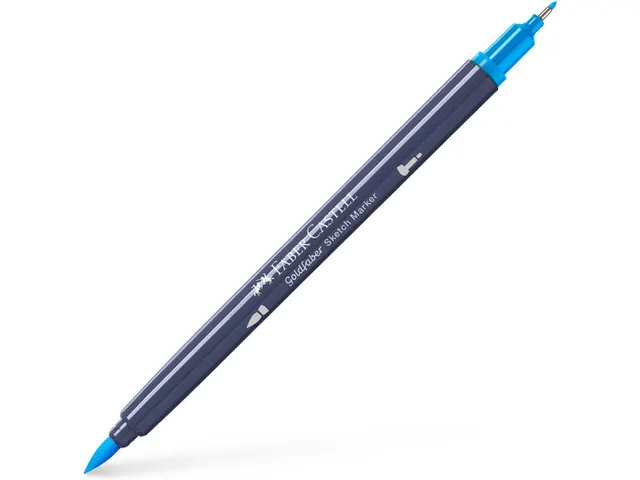 Sketchmarker Faber-Castell Goldfaber 449 azure blue op alcoholbasis