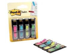 Indextabs Post-it 684 12x43mm pijl neon assorti 96 tabs