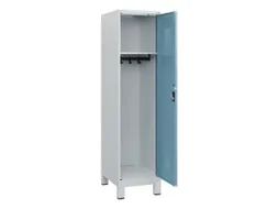 schoollocker,HxBxD 1630x400x500mm,1vak,vak B 400mm,cil.-slot,voeten