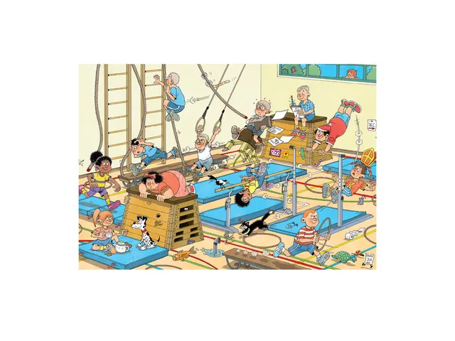 Puzzel Jan van Haasteren Junior 3 Apenkooien 240 stukjes