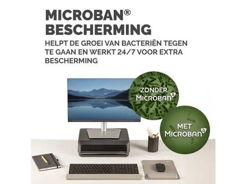Muismat met polssteun Fellowes Breyta XL zand 21x28cm