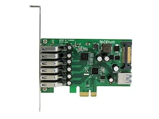 7 Poorts PCI Express USB 3.0 Kaart 5Gbps - 2