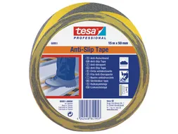 Antisliptape tesa Professional 60951 50mmx15m zwart/geel