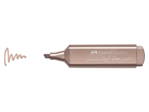 Tekstmarker Faber Castell Metallic roze