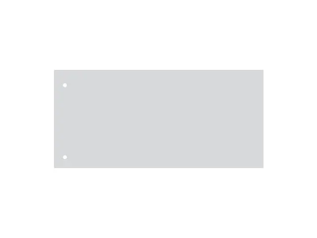 Scheidingsstrook Qbasic 240x105mm 50 stuks grijs