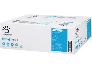 Papieren handdoeken Dry Tech Z-vouw 2-laags 130 vellen, pak 20 stuks - 2
