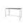 Domino Basic Statafel 160x80x110cm Logan Eiken Onderstel Wit