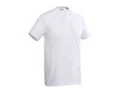 T-Shirt Joy Wit 100% Katoen Korte Mouw Maat L