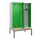 PBM-locker met bank,HxBxD 2120x1200x815mm,4vak,vak B 300mm