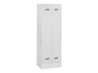 garderobekast,HxBxD 1850x600x500mm,2vak,RAL7035,front RAL7035 - 2