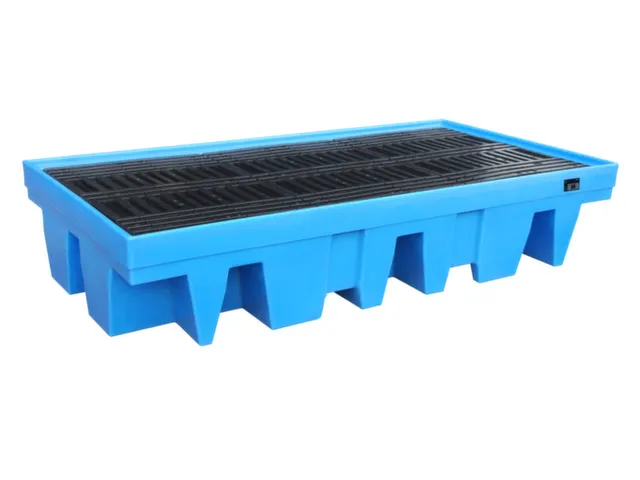 Opvangbak 2X Ibc Pe H X B X D 510X 2560X 1350Mm M. Pe-Pallet