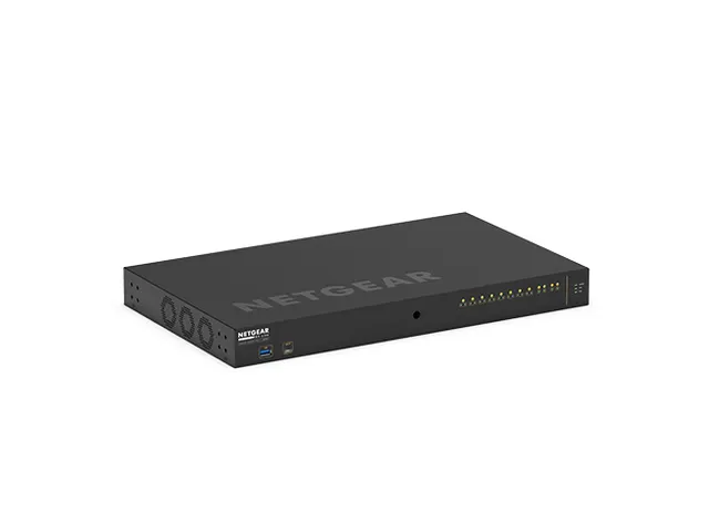 NETGEAR GSM4212UX, Managed, L2/L3, Gigabit Ethernet (10/100/1000), Pow