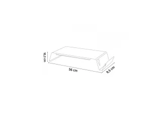 ODUP metalen laptopstandaard mat zwart - 3