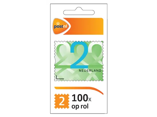 Postzegel NL waarde 2 zelfklevend 100 stuks