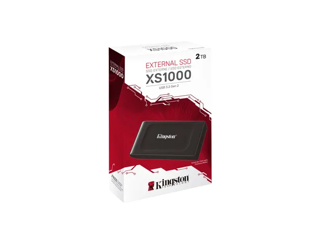 2TB XS1000 External USB 3.2 Gen 2 Draagbare Solid State Drive