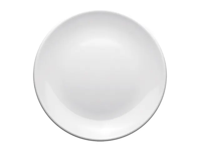 Bord Seco 23 cm melamine wit doos a 6 stuks
