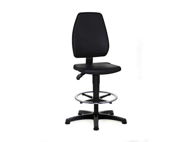 Siège D'atelier Pivotant Assise H 580-850Mm Mousse Pu Sur Patins