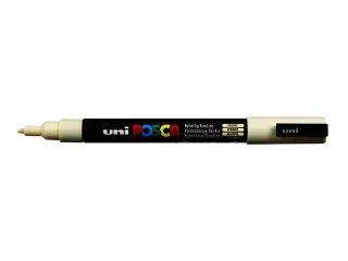 Verfstift Posca PC3M Fijne punt 0,9-1,3mm Ivoor - 2