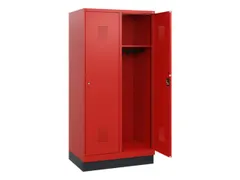 schoollocker,HxBxD 1630x800x500mm,2vak,vak B 400mm,cil.-slot,sokkel