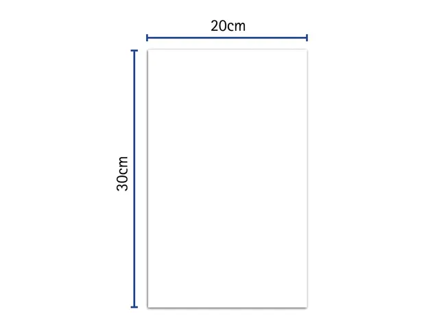 Magneetvel MAUL 200x300mm wit beschrijf- wisbaar en te knippen