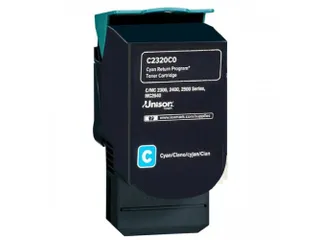 C232HC0 LEXMARK C/MC toner cyaan HC - 1