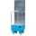 verrijdbare opvangbak,v. 1x60l vat,opvangvol. 60l,HxBxD 1775x590x570mm