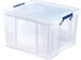 Bankers Box Opbergdoos Transparant 48 Liter