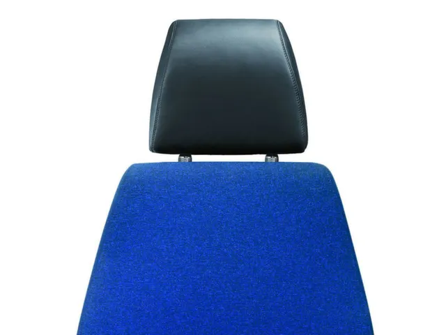 Fauteuil Pivotant 24 Heures,Accoudoirs Régl.,A. Repose-Tête Noir