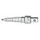 380150 Combi-steeksleutel met 8stappen 3/8 inch-1 inch
