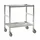 tafelwagen,draagverm. 150kg,2etage(s),laadvl. LxB 625x414mm