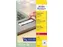 Avery NoPeel Anti-fraude etiketten 63,5x33,9mm Wit 480 stuks